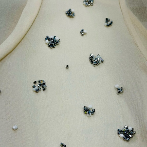 3.1 Phillip Lim Embellished Sheer Silk Top - Size 8 - Picture 8 of 9